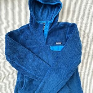 Patagonia Women's Textured Blue Hoodie